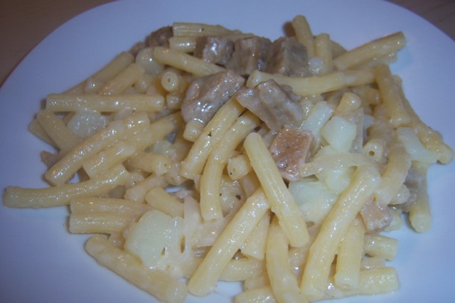 pasta con patate